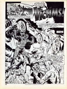Extrait de Nightmare (Skywald Publications - 1970) -3- When the Dawn Gods War!