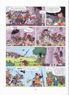 Extrait de Johan et Pirlouit -14a2005- La horde du corbeau