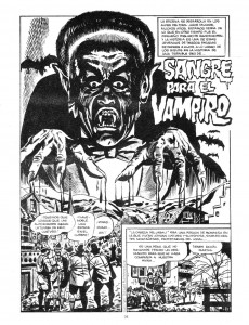 Extrait de Dossier Negro -68- Sangre para el vampiro