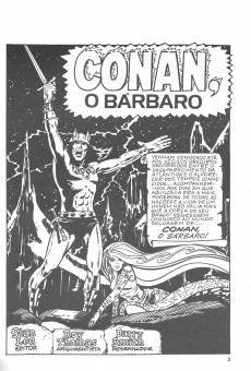 Extrait de Conan Saga (en portugais) -1- Conan, o Bárbaro / O covil dos homens-feras