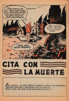 Extrait de Agente secreto (Editorial Ferma - 1966) -1- Cita con la muerte