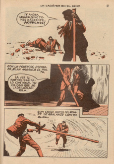 Extrait de Agente secreto (Editorial Ferma - 1966) -4- Un cadáver en el Sena