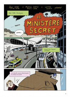 Extrait de Le ministère secret -1- Héros de la république