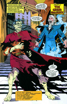 Extrait de The frankenstein / Dracula War (Topps comics - 1995) -2- Blood of Innocence!
