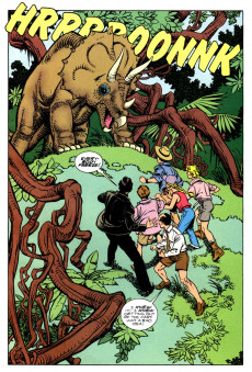 Extrait de Jurassic Park (Topps comics - 1993) -3A- Face-to-Face with T-Rex!