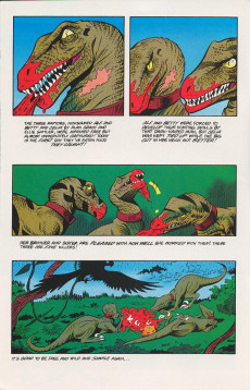 Extrait de Jurassic Park: Raptors Attack (Topps comics - 1994) -3- Issue # 3