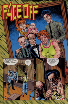 Extrait de Jason vs. Leatherface (Topps Comics - 1995) -3- Face Off