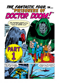 Extrait de Fantastic Four Vol.1 (1961) -OMNI 1a- Fantastic Four Omnibus Vol.1