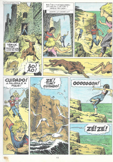 Extrait de Cinco em Banda Desenhada (Os) -1- O tesouro do galeão de ouro