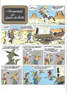 Extrait de Lucky Luke (en portugais - divers éditeurs) -42- 7 histórias completas - série 1