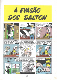 Extrait de Lucky Luke (en portugais - divers éditeurs) -15- A evasão dos Dalton