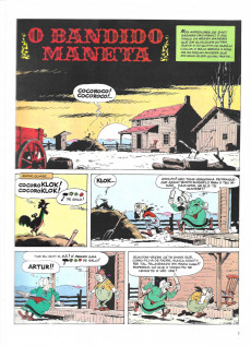 Extrait de Lucky Luke (en portugais - divers éditeurs) -48- O bandido maneta