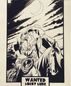 Extrait de Lucky Luke (vu par...) -3TT- Wanted Lucky Luke