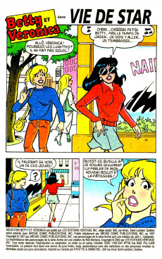 Extrait de Archie Sélection -756- Betty et Véronica - Vie de star