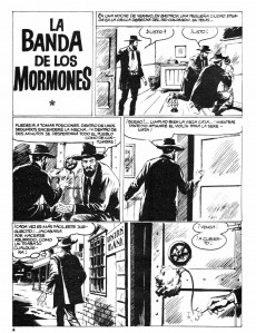 Extrait de Tex (Ediciones Zinco - 1988) -1- La banda de los mormones