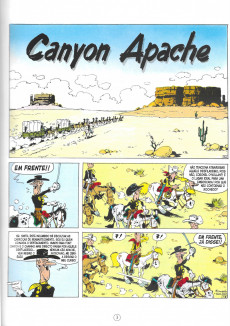 Extrait de Lucky Luke (en portugais - Público/ASA) -13- Canyon Apache