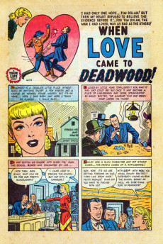 Extrait de Romances of the West (Timely Comics - 1949) -1- The Cowpoke Who Lassoed My Heart!