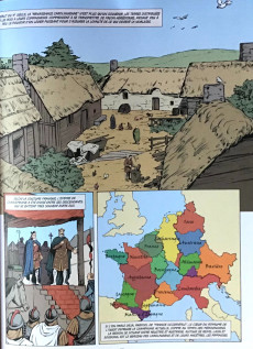 Extrait de Histoire de France en bande dessinée -10- Hugues Capet la consolidation de la Royauté 987/996