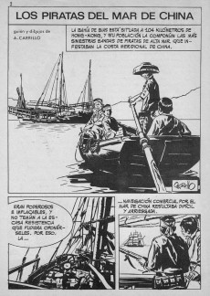 Extrait de Javanés (El) (Toray - 1970) -1- Los piratas del mar de China