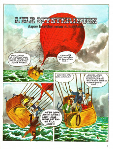 Extrait de Jules Verne (Le Journal de) - Aventures extraordinaires -5- L'île mystérieuse