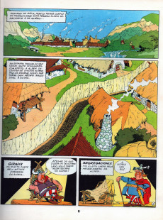 Extrait de Astérix (en portugais) -25- O grande fosso