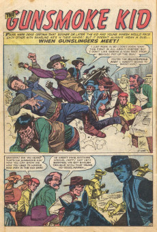 Extrait de Gunsmoke Western (Atlas Comics - 1957) -54- The Men Who Vanish!/Jailbreak in Dodge City!