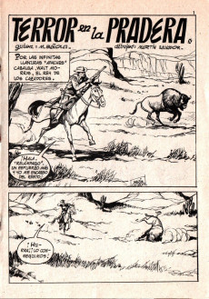 Extrait de Hazañas del Oeste (Toray - 1962) -1- Número 1