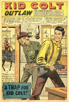 Extrait de Gunsmoke Western (Atlas Comics - 1957) -63- A Trap for the Kid!