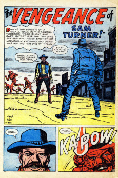 Extrait de Gunsmoke Western (Atlas Comics - 1957) -65- Guns Talk in Tombstone!