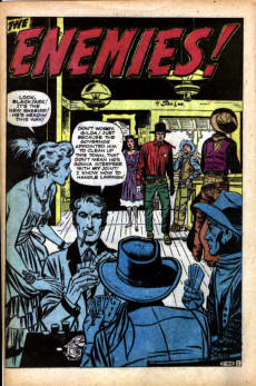 Extrait de Gunsmoke Western (Atlas Comics - 1957) -66- The Man with the Blazing Guns!