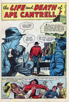 Extrait de Gunsmoke Western (Atlas Comics - 1957) -71- The Rage of Billy the Kid!