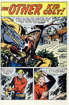 Extrait de Gunsmoke Western (Atlas Comics - 1957) -74- The Other Kid Colt!