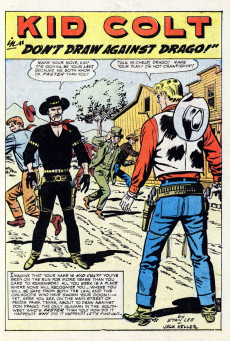 Extrait de Gunsmoke Western (Atlas Comics - 1957) -77- He Can't Out-Draw Drago!