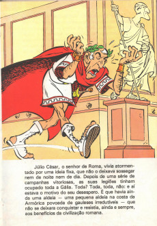 Extrait de Astérix (Rouge et Or) (en portugais) -1- Astérix e os piratas