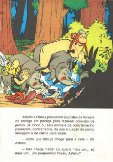 Extrait de Astérix (Rouge et Or) (en portugais) -2- A grande corrida