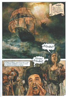 Extrait de História da Santa Casa da Misericórdia do Porto em banda desenhada -1- Livro Um