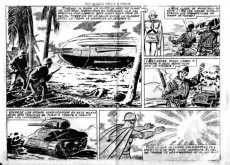 Extrait de Platillos volantes (primera serie 1953 - Ribera, Julio) -2- Dos mundos frente a frente