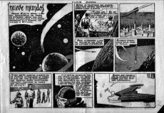 Extrait de Platillos volantes (primera serie 1953 - Ribera, Julio) -7- Nueve mundos