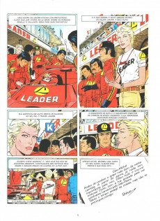 Extrait de Michel Vaillant (en portugais - Autosport) -5- Desapareceu um piloto