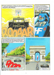 Extrait de Michel Vaillant (en portugais - Autosport) -11- 300 à hora em Paris