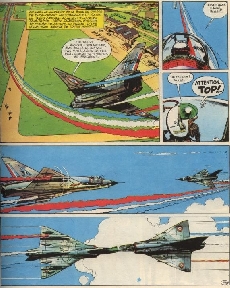 Extrait de Tanguy et Laverdure -9c1978- Les anges noirs