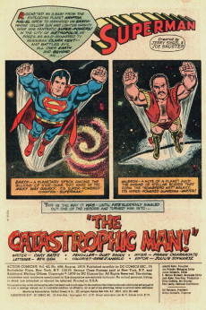 Extrait de Action Comics (1938) -498- The Catastrophic Man!