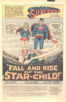 Extrait de Action Comics (1938) -502- Fall and Rise of the Star-Child!