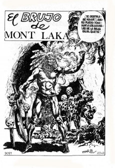Extrait de Kalar (en espagnol - 1980 - Producciones editoriales S.A) -24- El brujo de Mont Laka