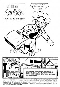 Extrait de Le jeune Archie (Éditions Héritage) -2- Tome 2
