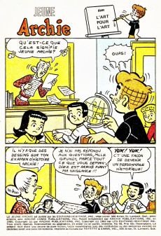 Extrait de Le jeune Archie (Éditions Héritage) -46- Tome 46