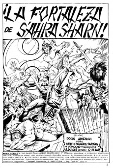 Extrait de Relatos salvages - Artes marciales Vol. 1 -45- ¡La fortaleza de S'Ahra Sharn!