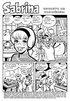 Extrait de Sabrina - La jeune sorcière (Éditions Héritage) -2- Secrets de sorcières !