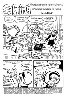 Extrait de Sabrina - La jeune sorcière (Éditions Héritage) -3- Quand une sorcière s'accroche à une étoile !