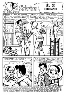 Extrait de Sabrina - La jeune sorcière (Éditions Héritage) -8- Jeu de confiance